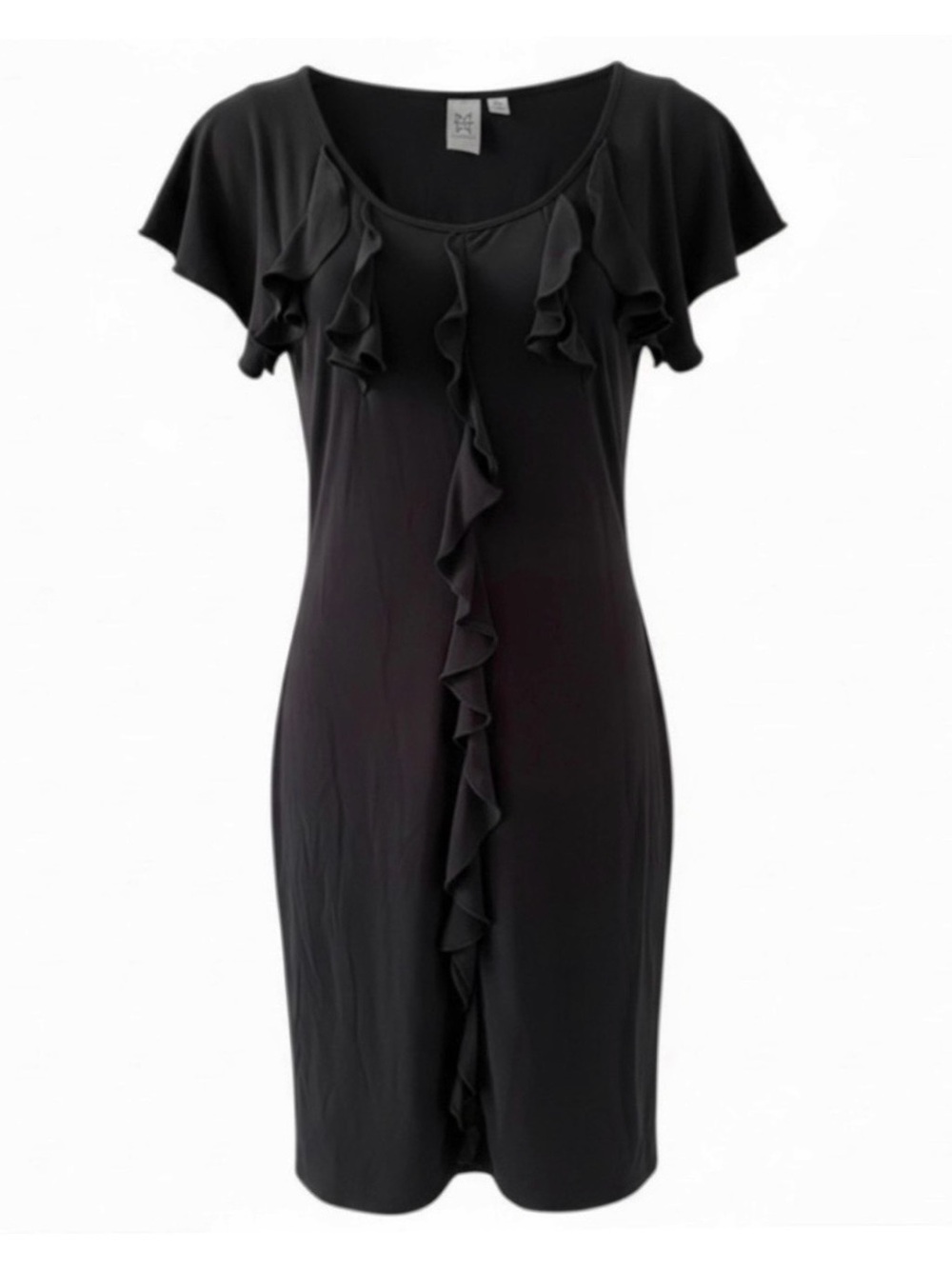 Marc Bouwer Black Short Sleeve Jersey Knit Dress Size XS